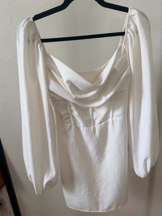 Princess Polly Dresses & Skirts - Princess Polly Corset Ivory Mini Dress Size 6